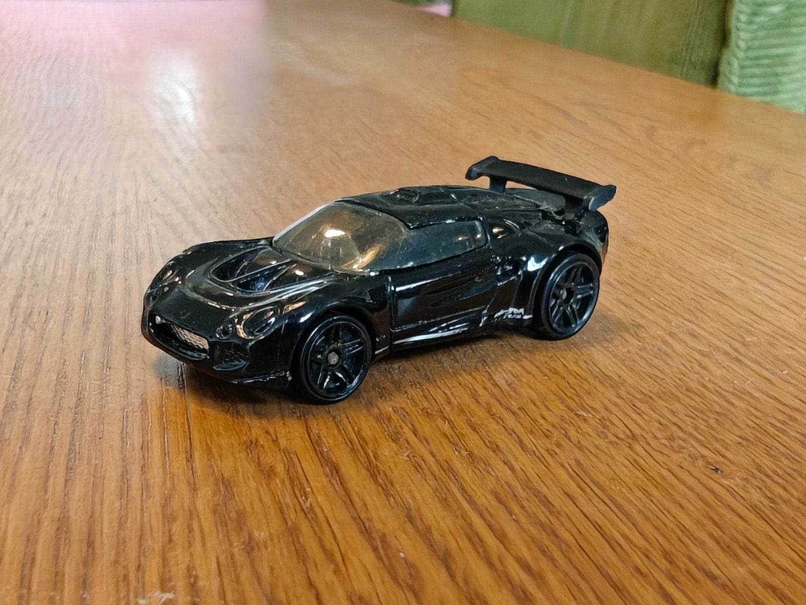 Hot Wheels Lotus Elise ZWART, Ophalen of Verzenden, Nieuw, Auto