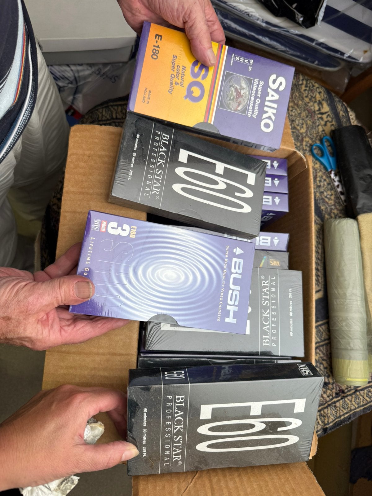 VHS videobamden (nieuw), Audio, Tv en Foto, Ophalen, Nieuw, Videoband