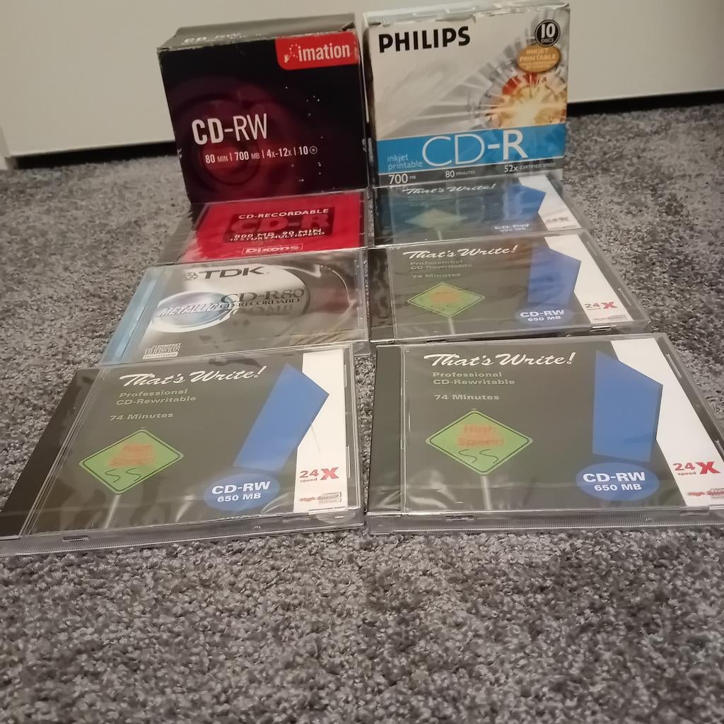 Lege cd's, Ophalen of Verzenden, Nieuw