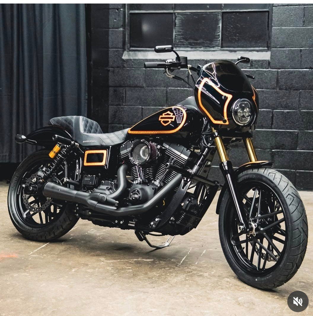 zoek  Harley Davidson  Dyna  tank  spatborden, Ophalen, Gebruikt