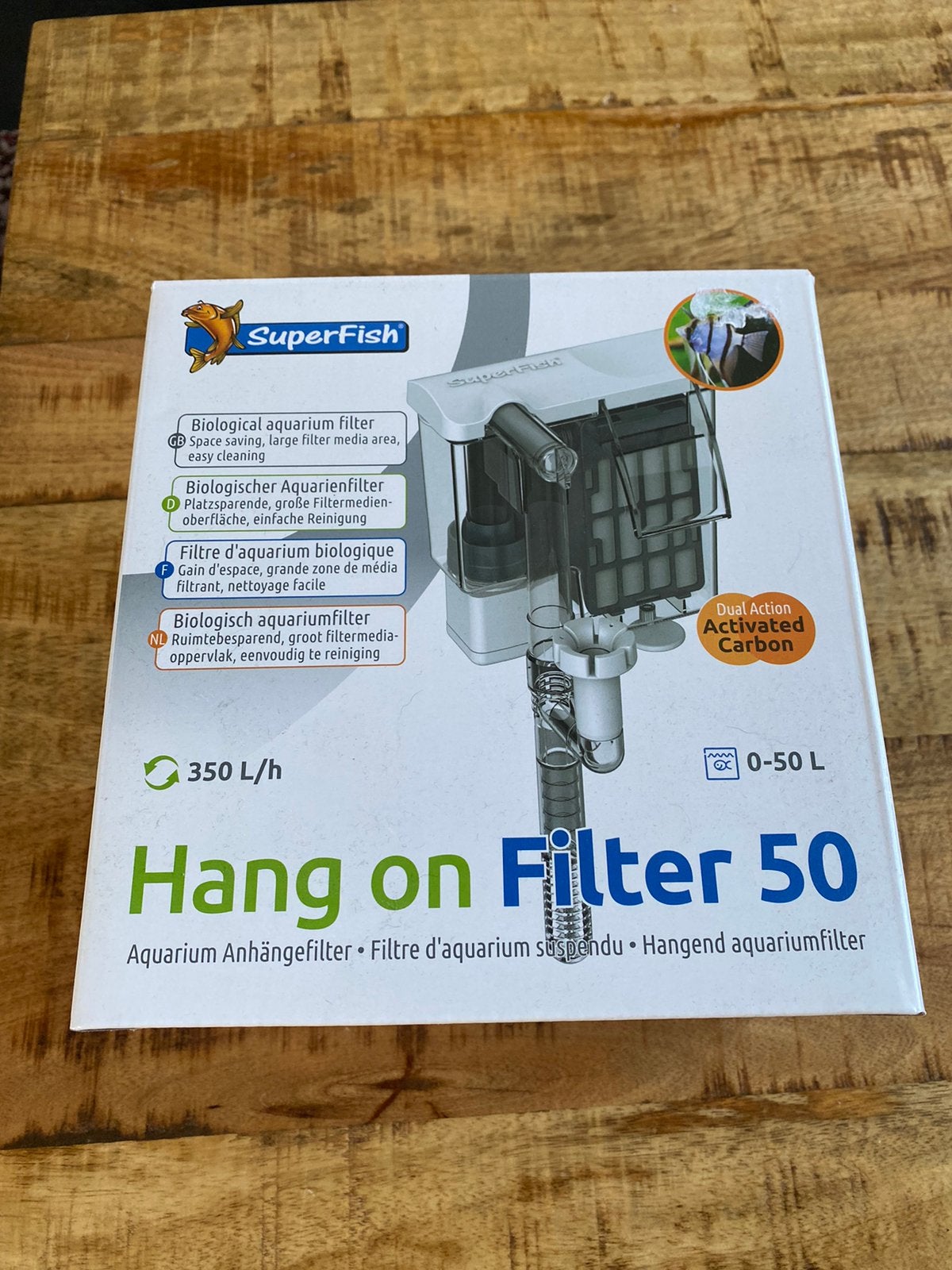 Hang on filter 50, Ophalen of Verzenden, Zo goed als nieuw