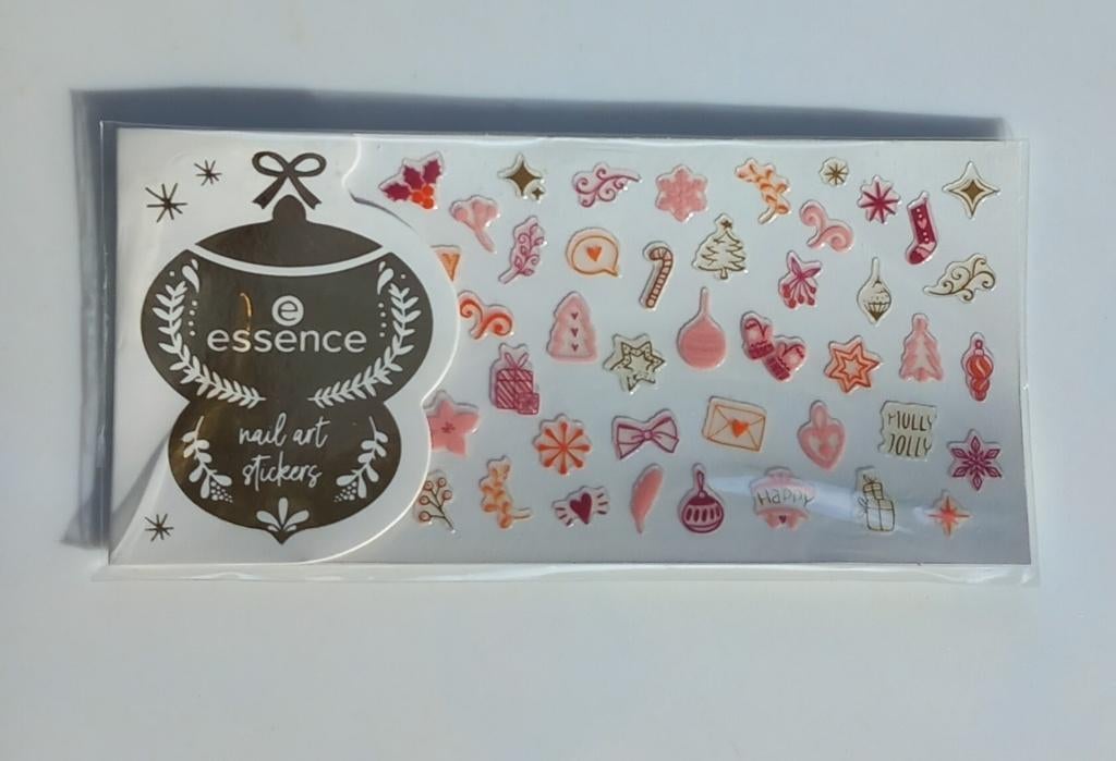 NIEUW Essence nail art stickers nagelstickers nagels kerst, Overige kleuren, Nieuw, Ophalen of Verzenden, Handen en Nagels