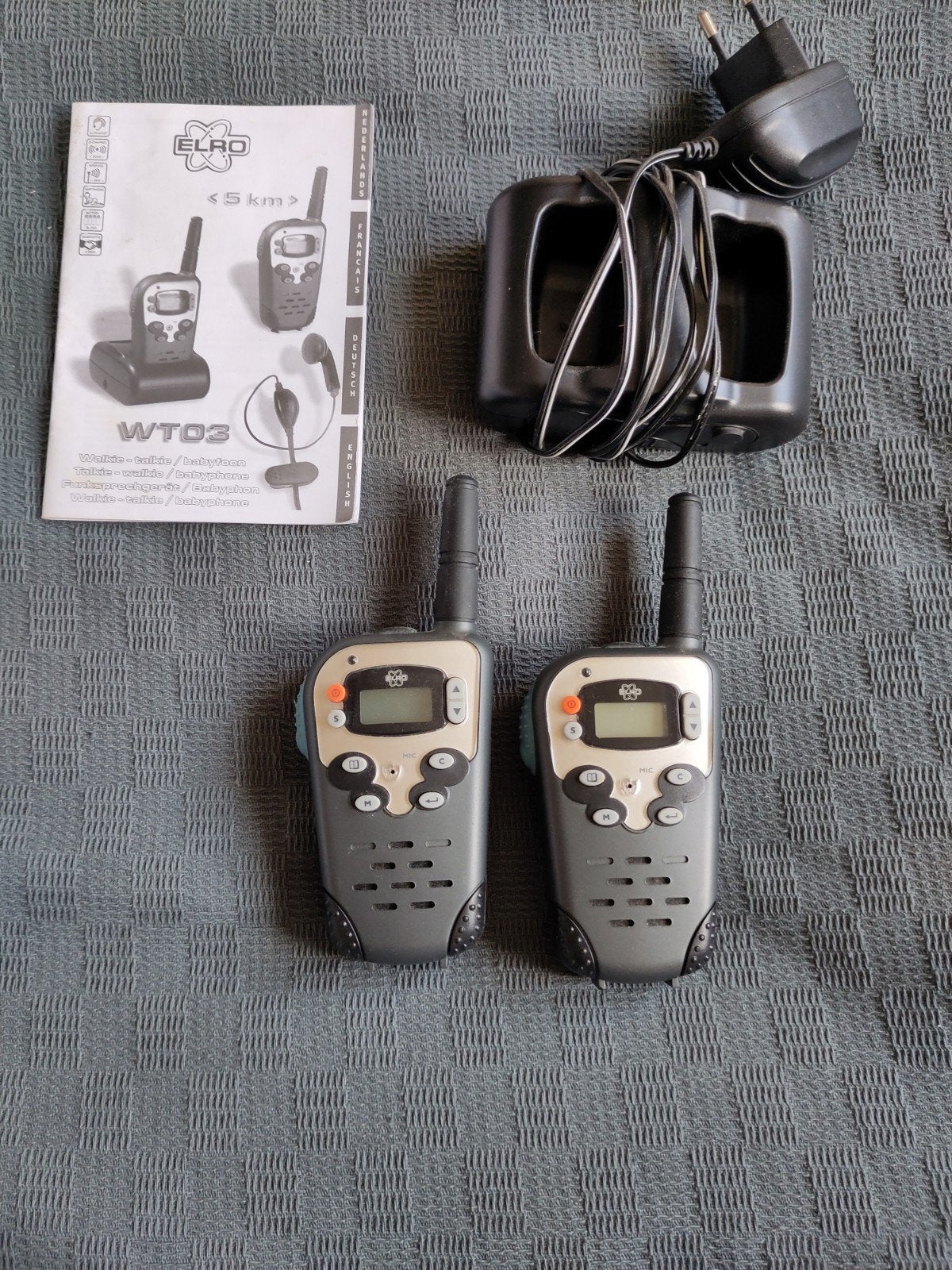 Walkie Talkie, Minder dan 2 km, Gebruikt, Ophalen of Verzenden, Portofoon of Walkie-talkie