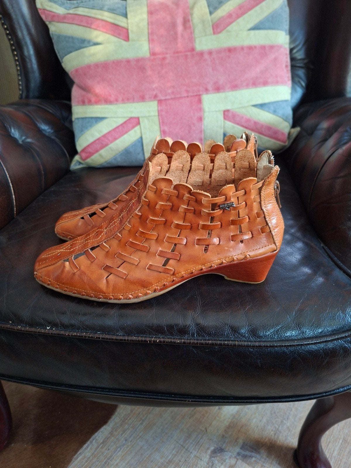🧩 Pikolinos dames schoenen maat 37, Bruin, Ophalen of Verzenden, Sneakers of Gympen, Gedragen