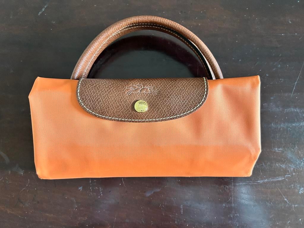 Tas longchamp oranje NIEUW NOOIT GEBRUIKT, Ophalen of Verzenden, Nieuw, Oranje, Shopper