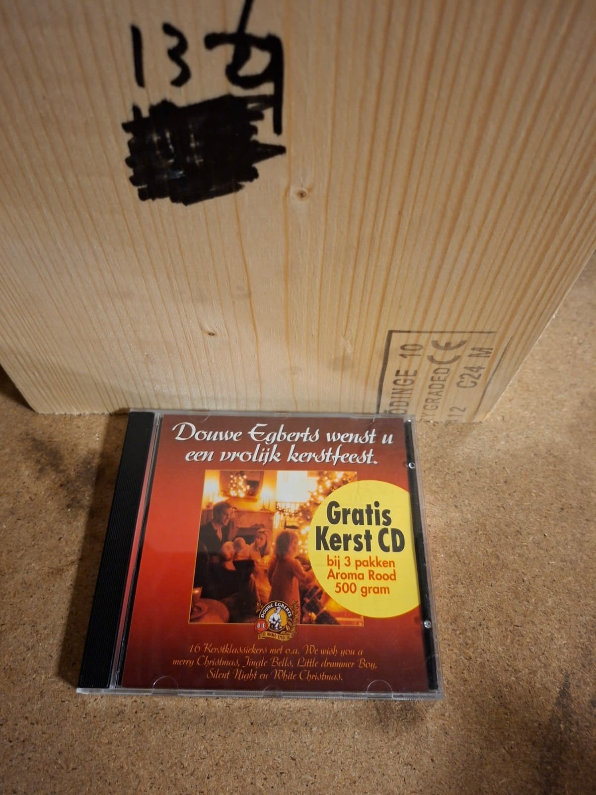 Douwe Egberts Kerst CD - Gratis bij Aroma Rood, Gebruikt, Kerst, Ophalen of Verzenden, Inclusief doosje
