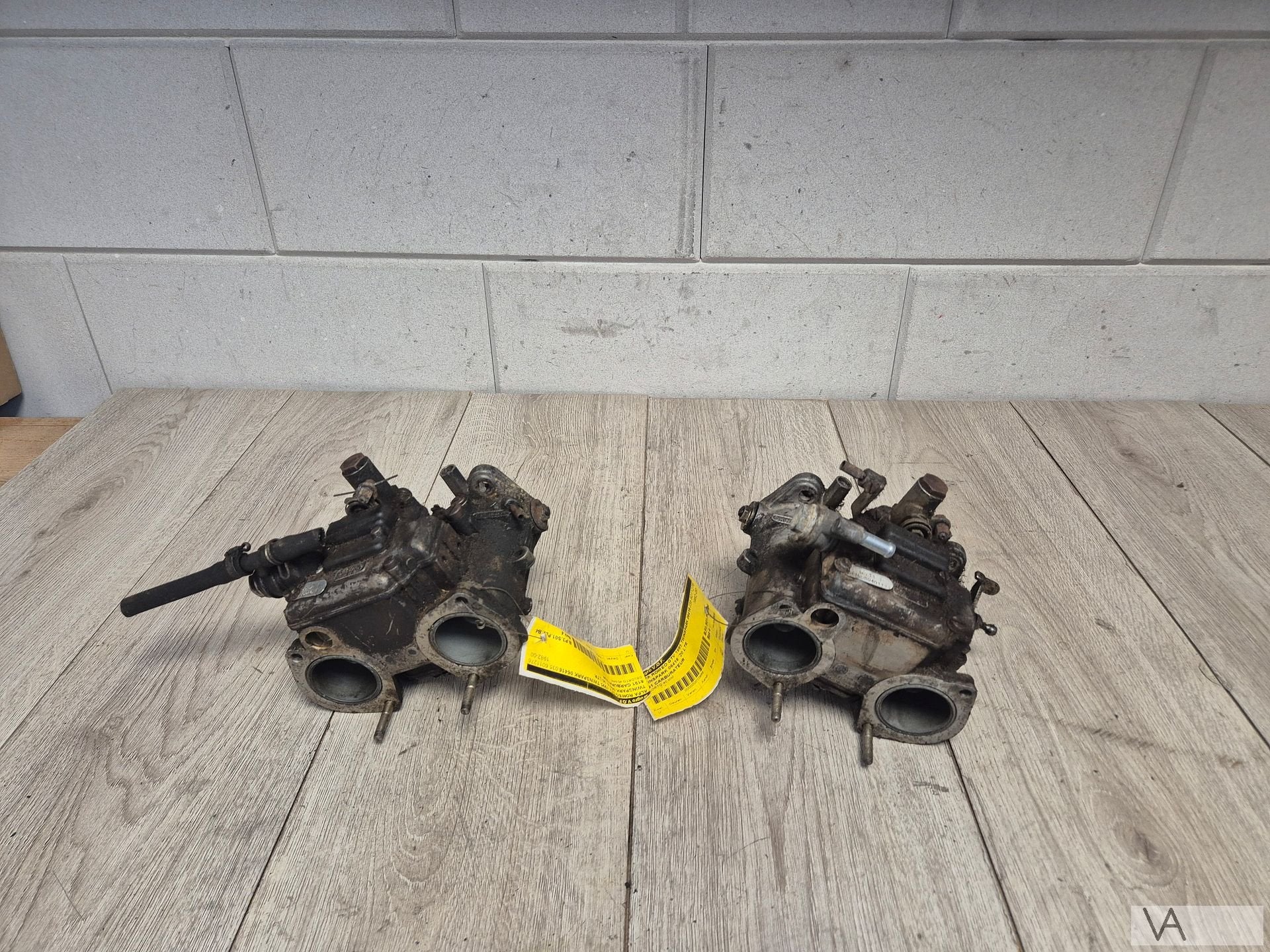 Carburateur set van Alfa Romeo GTV / 75 Dellorto DHLA40, Gebruikt, -, -, Ophalen of Verzenden