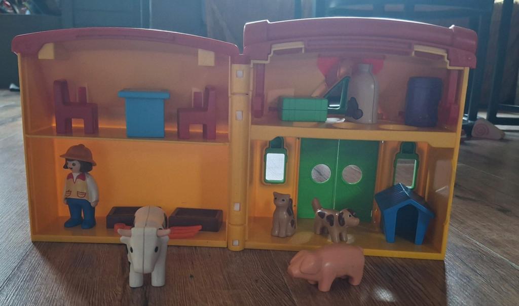 Playmobil 123 boerderij, Ophalen of Verzenden, Zo goed als nieuw
