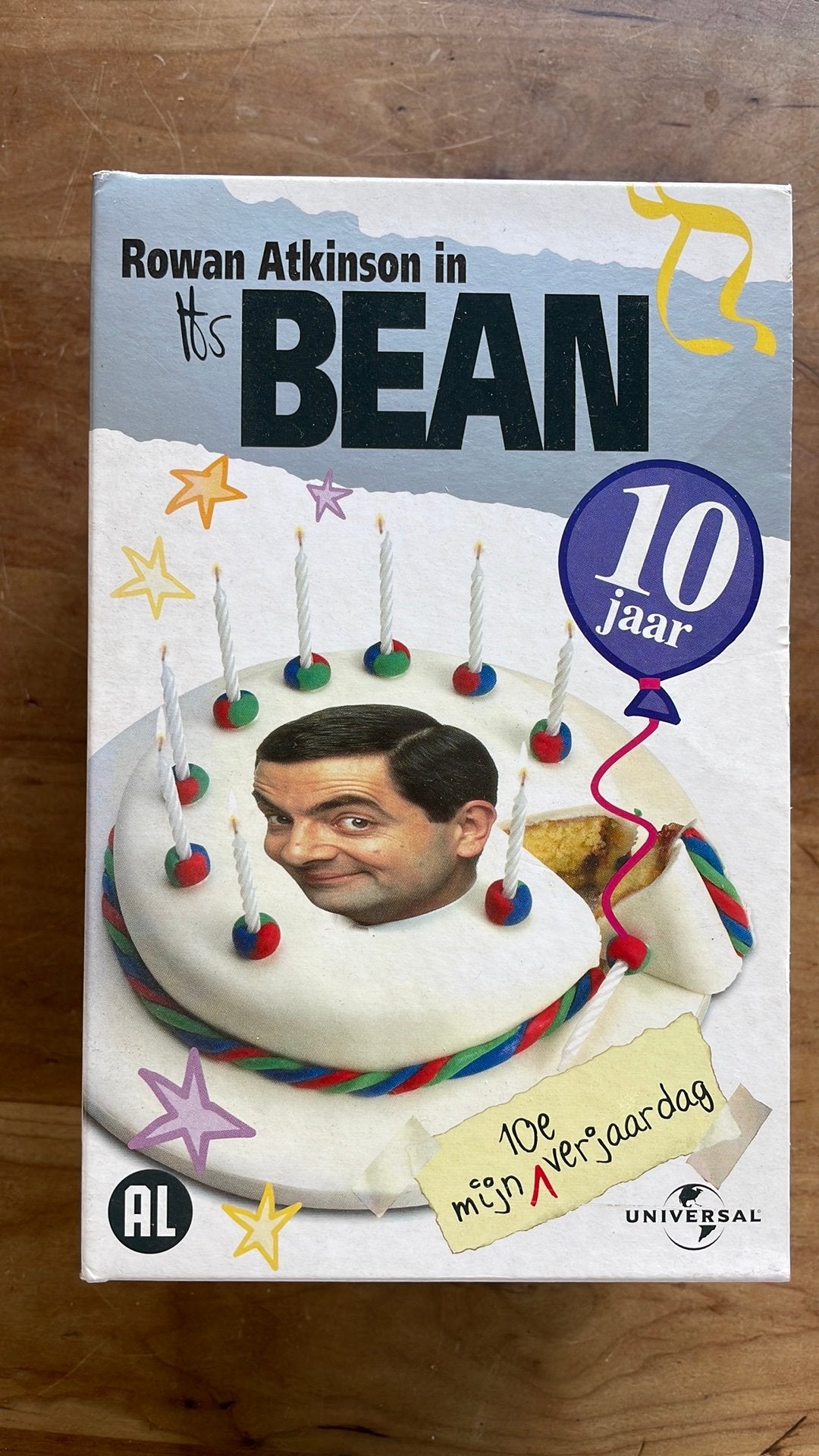 Mr Bean videobanden drie stuks. Jubileum 10 jr, Alle leeftijden, Ophalen of Verzenden, Zo goed als nieuw, Tv-serie of Tv-programma