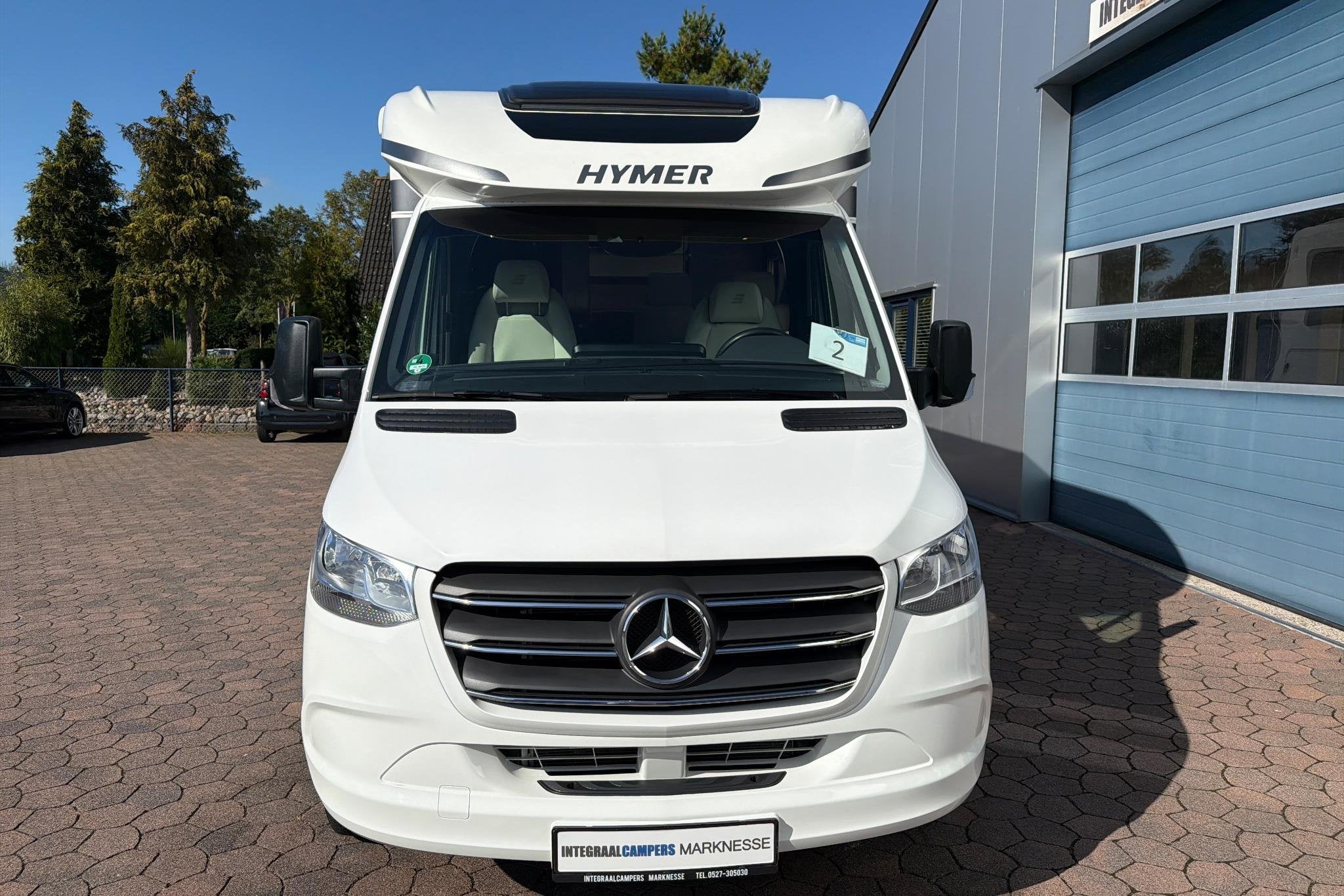 Hymer BMC-T 600 WhiteLine | Mercedes | Levelsysteem | Lithiu, Automaat, 7 tot 8 meter, Bedrijf, Diesel