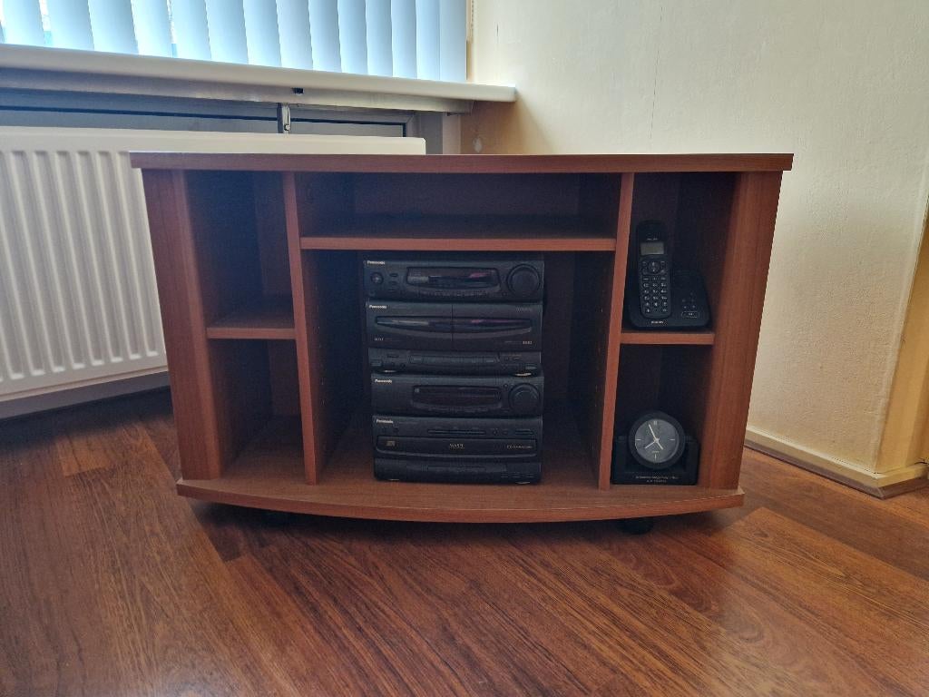Mooi zwaar TV meubel voor uw tv en geluidsinstallatie, Ophalen, Zo goed als nieuw, 25 tot 50 cm, Minder dan 100 cm