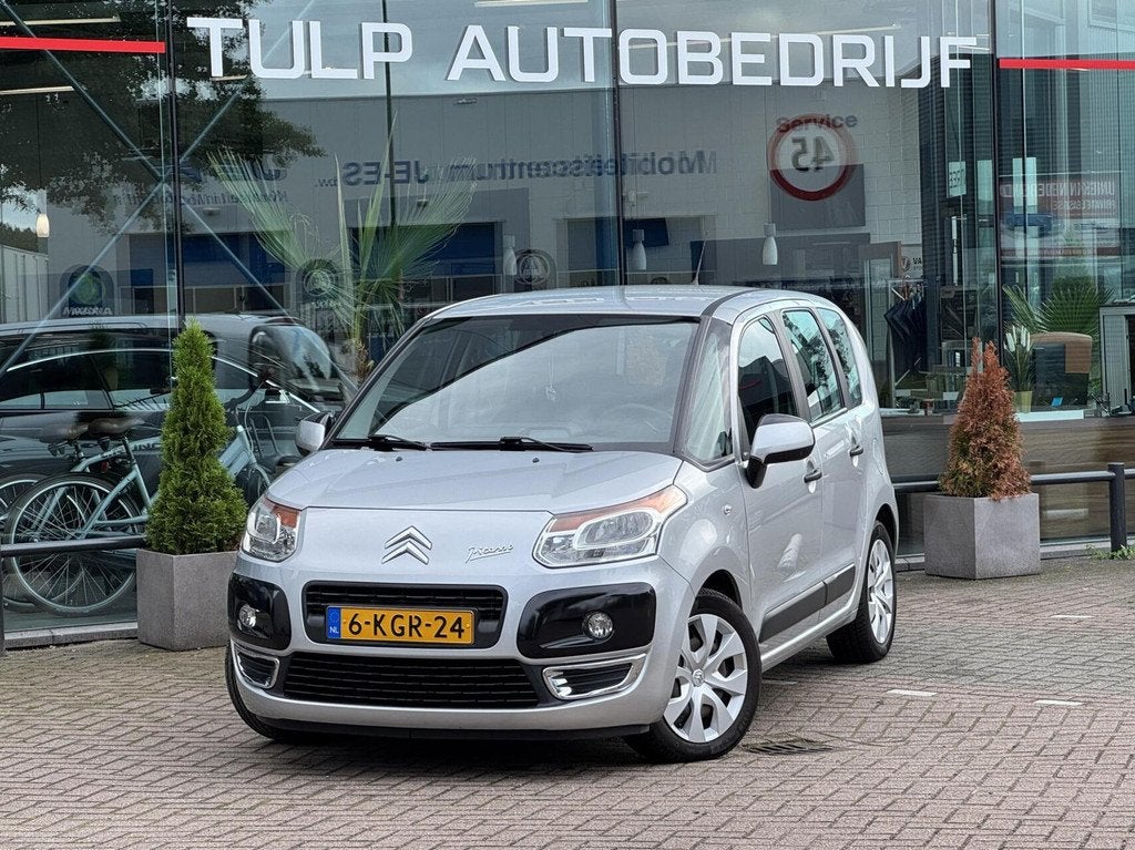 Citroen C3 Picasso 1.4 VTi Tendance Airco Cruise Trekhaak, Auto's, Citroën, Euro 5, Stof, Gebruikt, Zwart