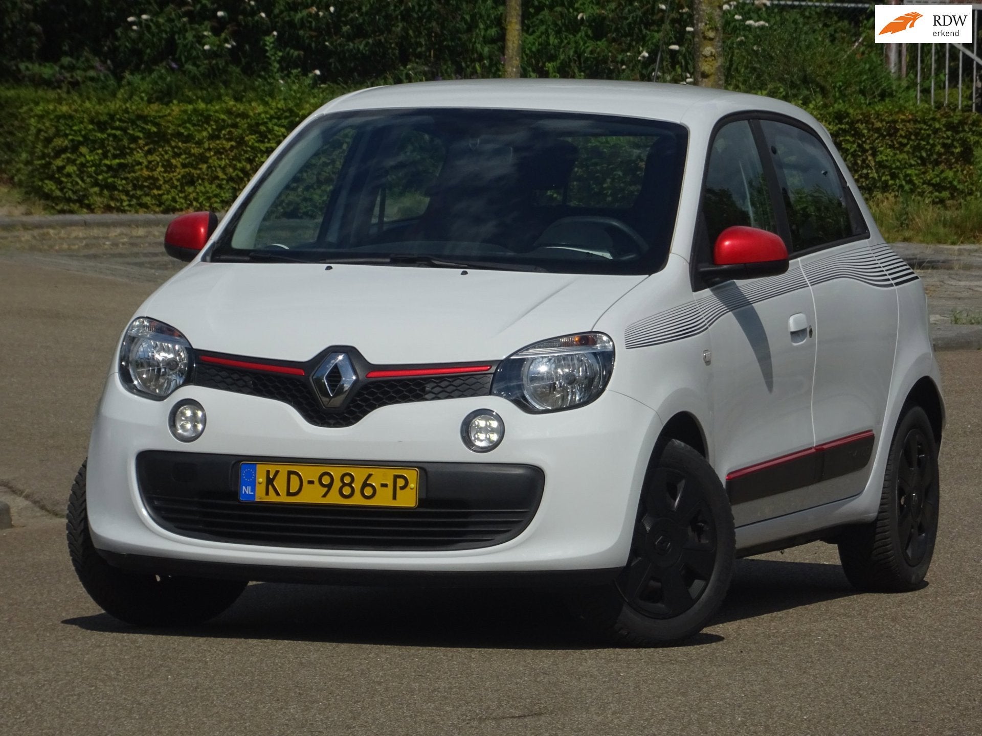 Renault Twingo 1.0 SCe Collection BJ2018 NAP/AIRCO/APK 2027, Auto's, Gebruikt, Euro 6, 4 stoelen, Wit