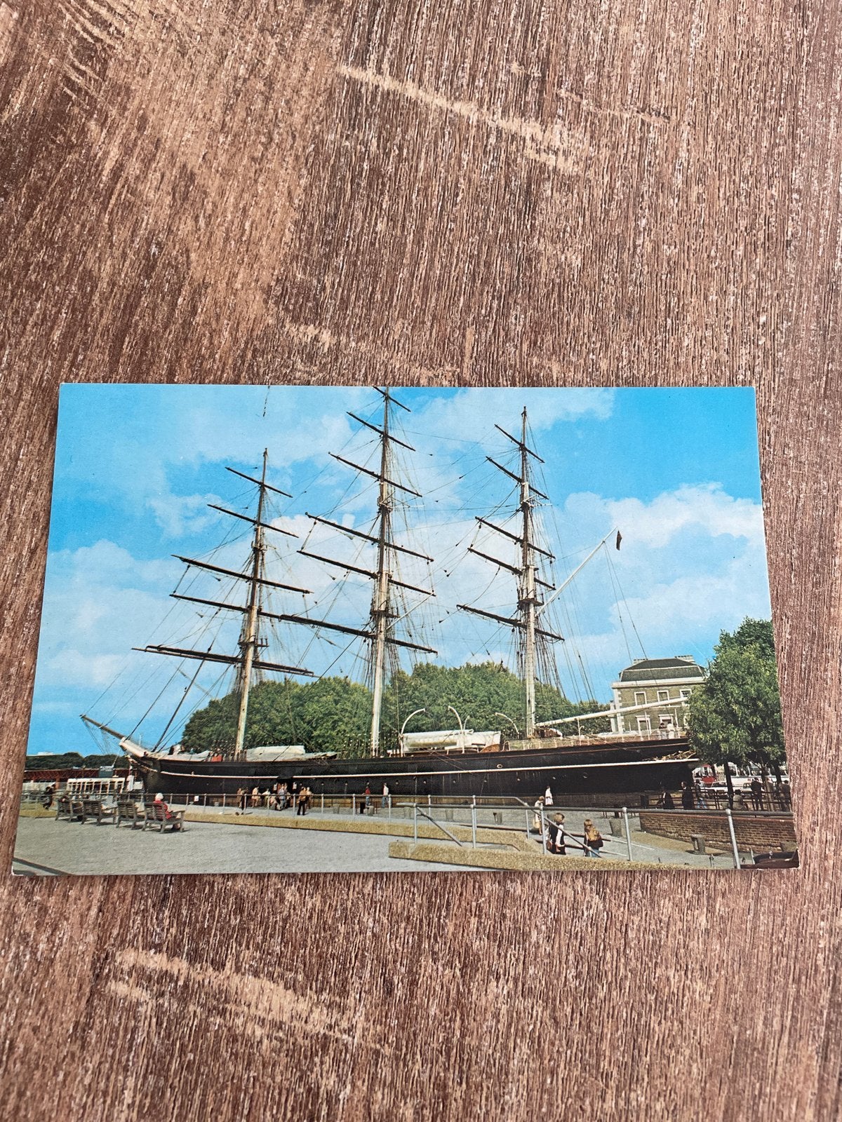 Ansichtkaart Cutty Sark in Greenwich, Ophalen of Verzenden, 1960 tot 1980, Ongelopen, Engeland