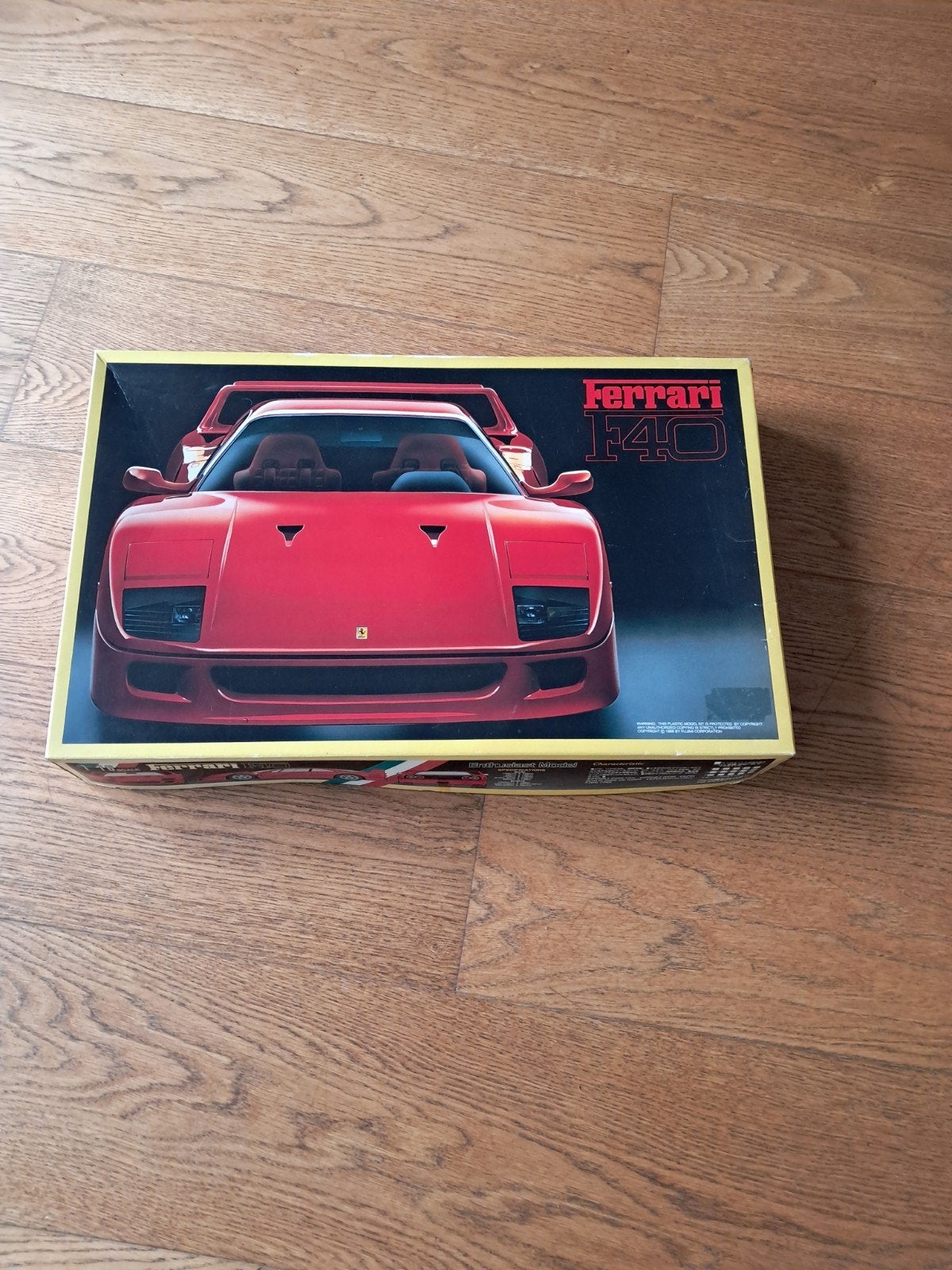 Fujimi Ferrari F40 1/16 modelbouw (gedeeltelijk gebouwd), Auto, Groter dan 1:32, Zo goed als nieuw, Ophalen