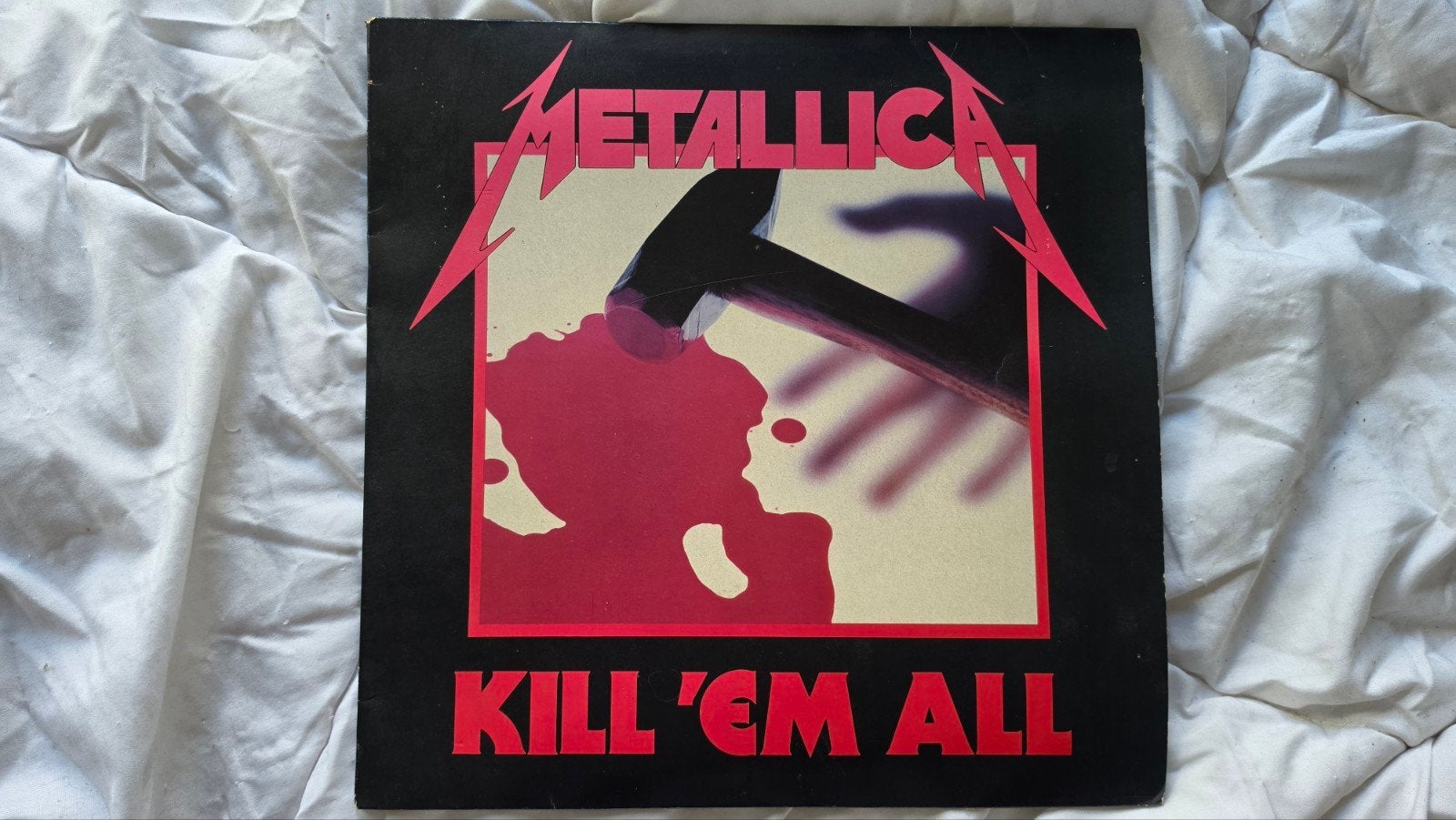 Kill 'em All Metallica LP 1986, Ophalen, LP, Gebruikt, 12 inch