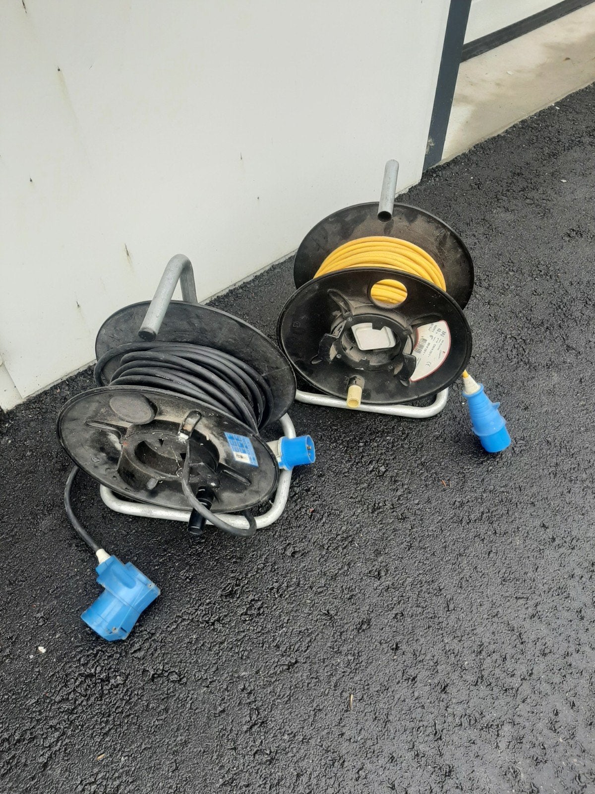 Kabelhaspel met neopreen kabel en CEE stekker, Ophalen, Gebruikt, Overige merken, Kabelhaspel