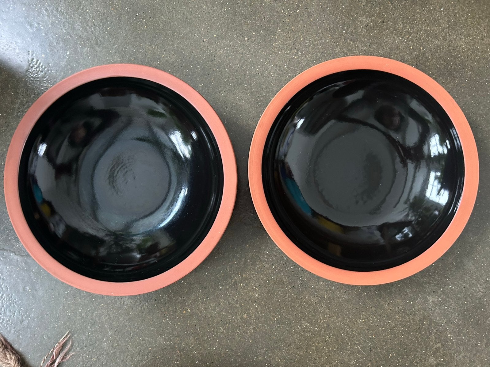 Set v grote ikea blauwe schalen aardewerk keramiek dm 29 cm, Huis en Inrichting, IKEA, Ophalen of Verzenden, Modern, Aardewerk