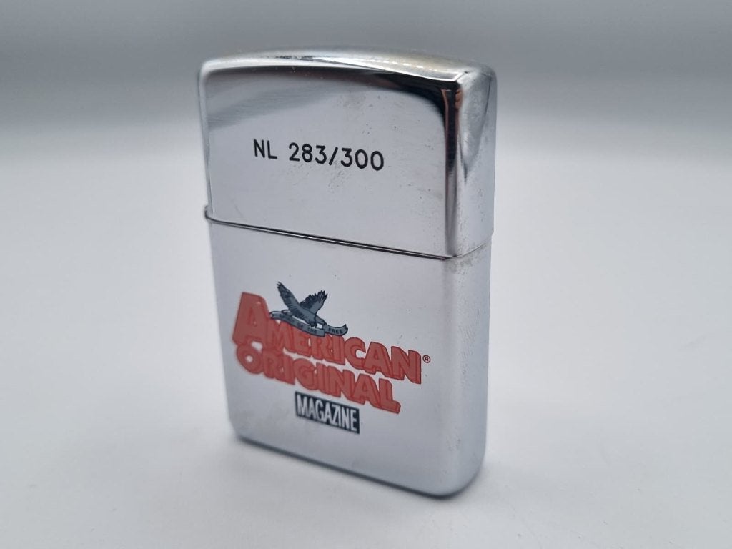 Zippo Limited Edition 'American Original Magazine' 1998, Verzamelen, Verzenden, Zo goed als nieuw, Aansteker