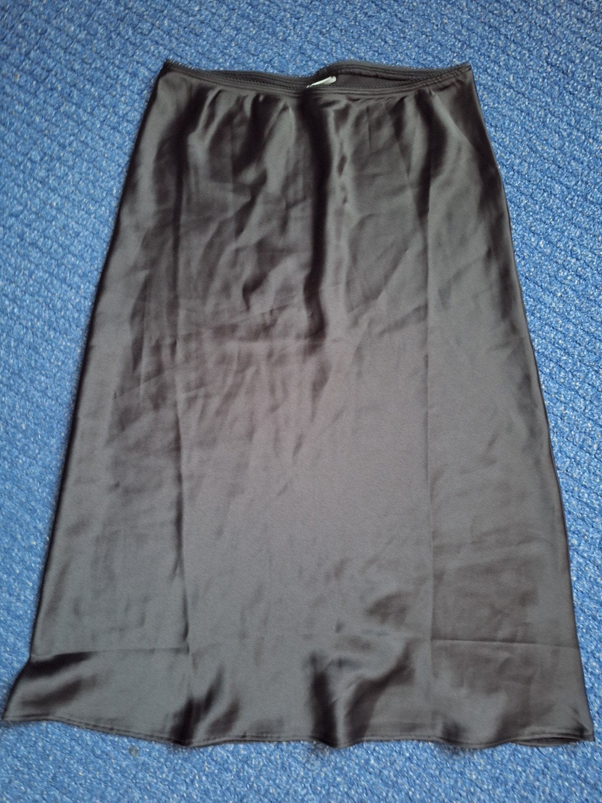 Zwarte satijnen rok, jdy, Kleding | Dames, Maat 38/40 (M), Zwart, Ophalen of Verzenden, Zo goed als nieuw
