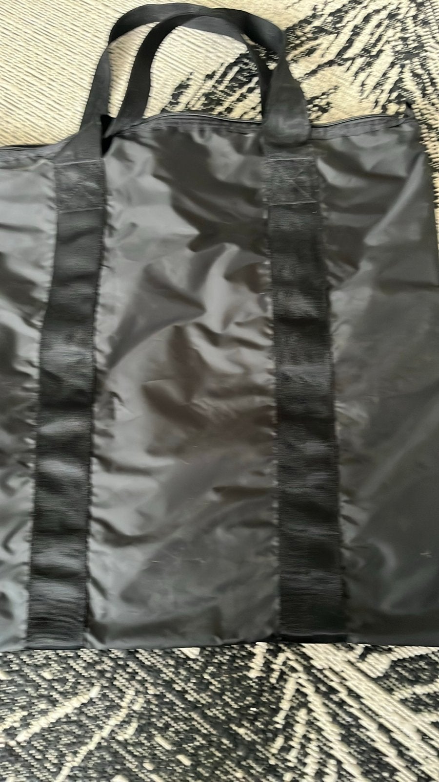 Arket Packable Tote - Zwarte Waterafstotende Tas, Ophalen of Verzenden, Gebruikt, Zwart, Shopper
