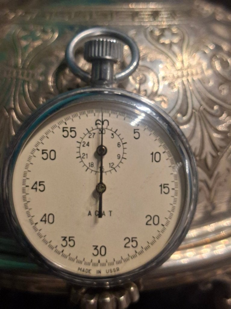 3 stuks Agat Russische Stopwatch, Ophalen of Verzenden