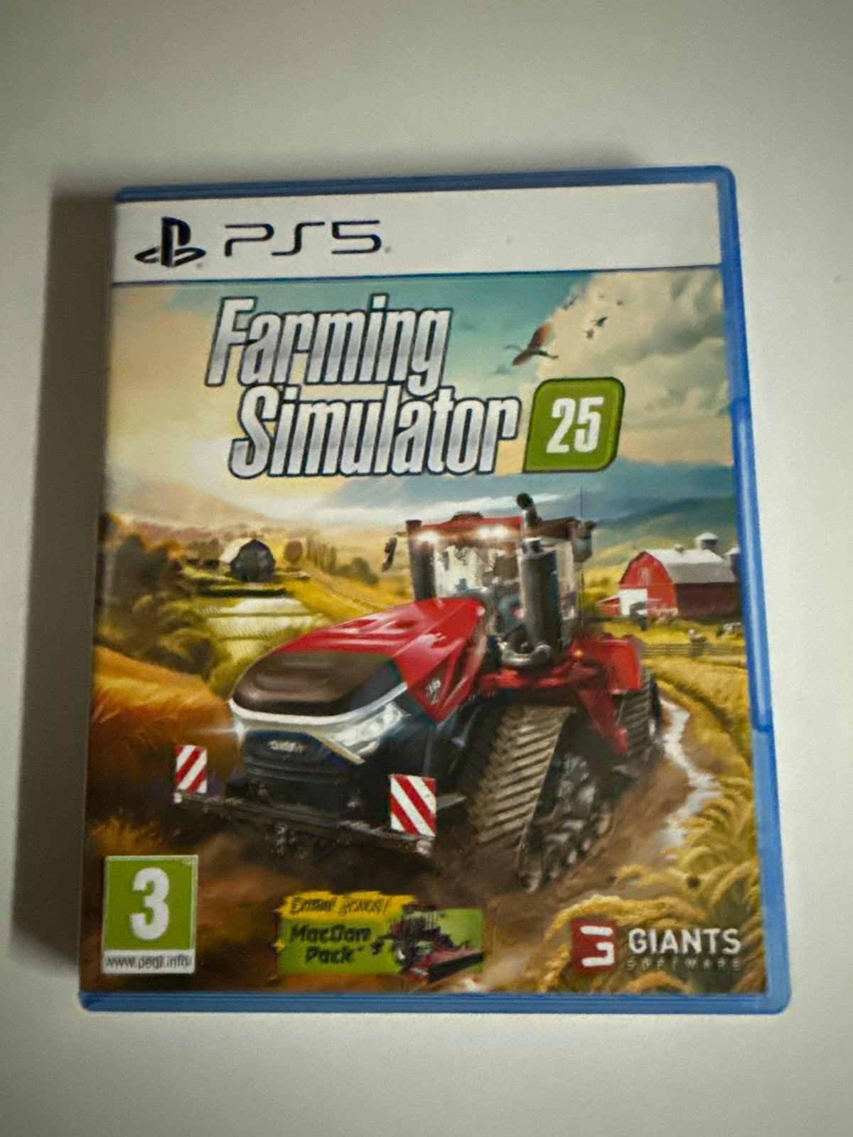 Farming Simulator 25 PS5 - Nieuwstaat, 2 spelers, Eén computer, Ophalen of Verzenden, Zo goed als nieuw
