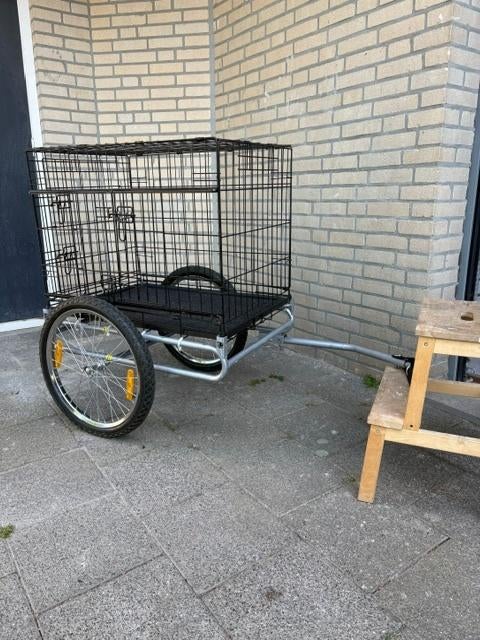 Hondenfietskar, Gebruikt, Opvouwbaar, 20 tot 40 kg, Hondenkar