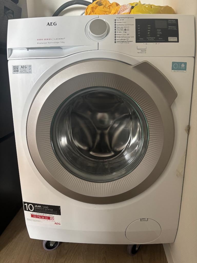 AEG 6000 LAVAMAT – Nieuwstaat – Slechts 20x gebruikt, Ophalen, Minder dan 85 cm, Bovenlader, Zo goed als nieuw