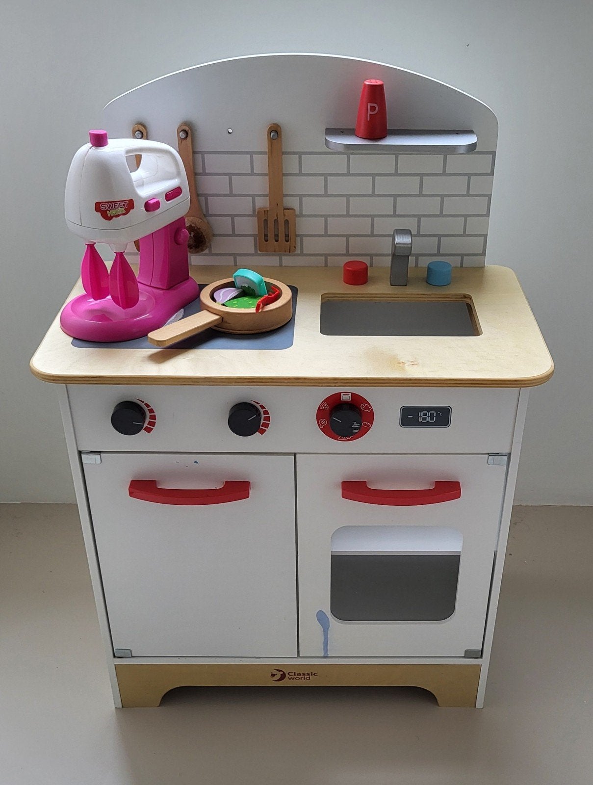 Kinderkeuken | Kids' kitchen | Well-used, Kinderen en Baby's, Speelgoed | Speelkeukens, Ophalen, Gebruikt