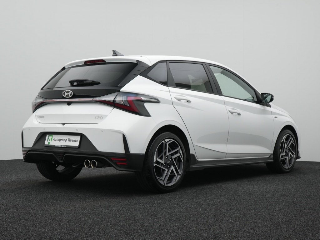 Hyundai i20 1.2 N Line | Navigatie | Private lease 429,- p.m, Auto's, Hyundai, Keurmerk '100% Onderhouden', 12 maanden, Gebruikt
