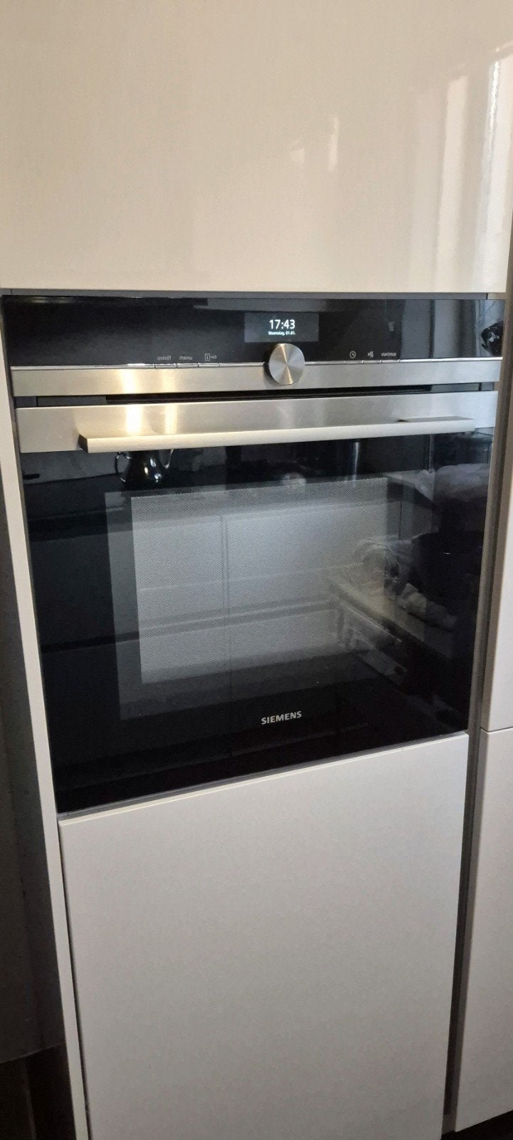 Siemens inbouw oven/magnetron, Ophalen, Siemens, Zo goed als nieuw, Oven met grill
