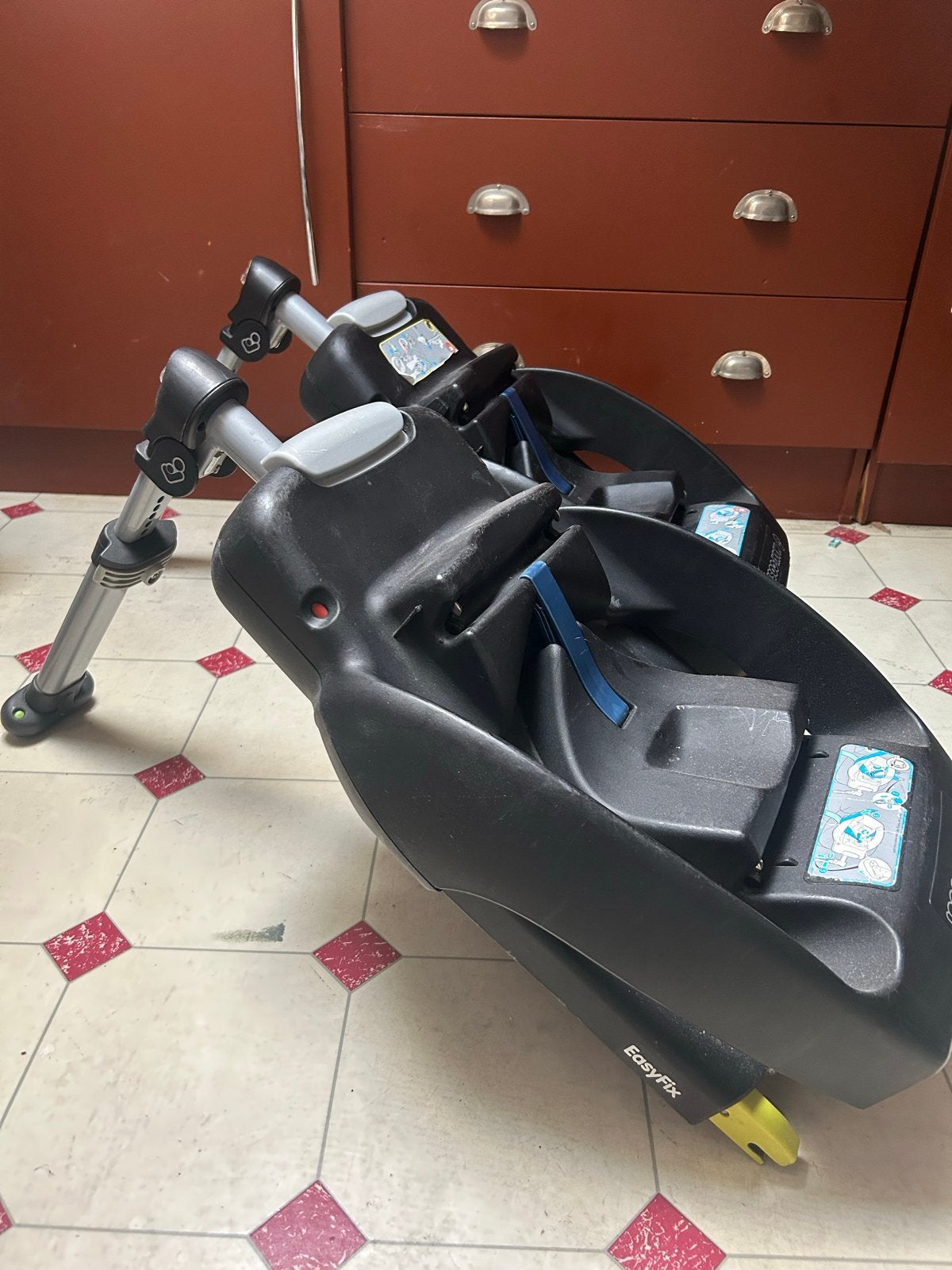 Maxi-Cosi EasyFix Isofix base voor Cabriofix autostoel, Ophalen, Autogordel of Isofix, Gebruikt, 0 t/m 13 kg