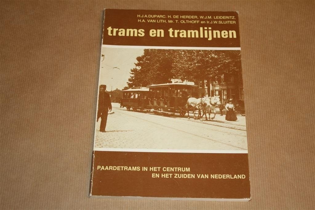 Boek. De paardetrams in het centrum en zuiden van Ned., Gebruikt, Tram, N.v.t., Ophalen of Verzenden