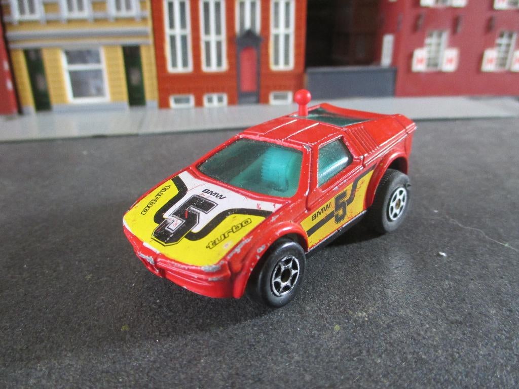 BMW Turbo - 'Majorette Motor' met frictiemotor en handrem, Ophalen of Verzenden, Gebruikt, Auto