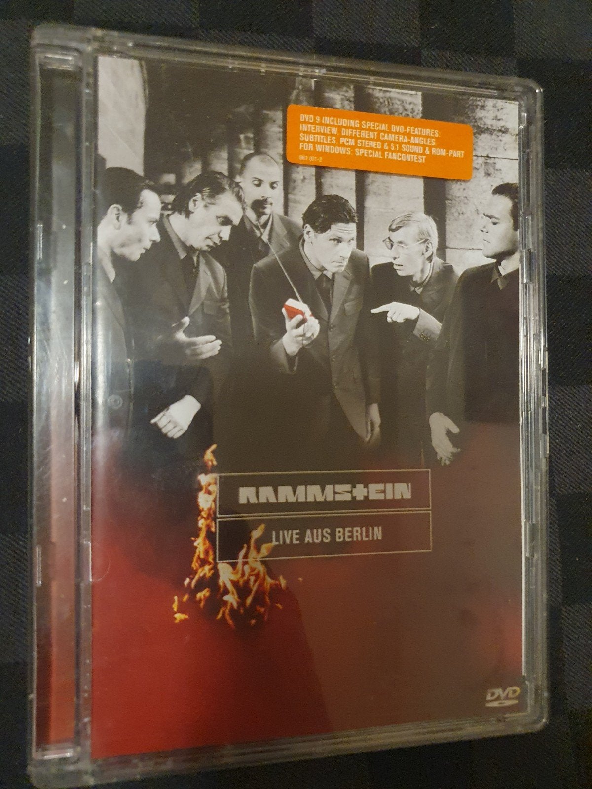 Rammstein live aus berlin dvd, Alle leeftijden, Verzenden, Gebruikt