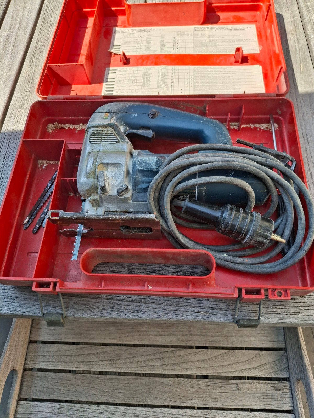 Bosch Decoupeerzaag in koffer - Gebruikt, Ophalen, Gebruikt, Decoupeerzaag, 30 tot 70 mm