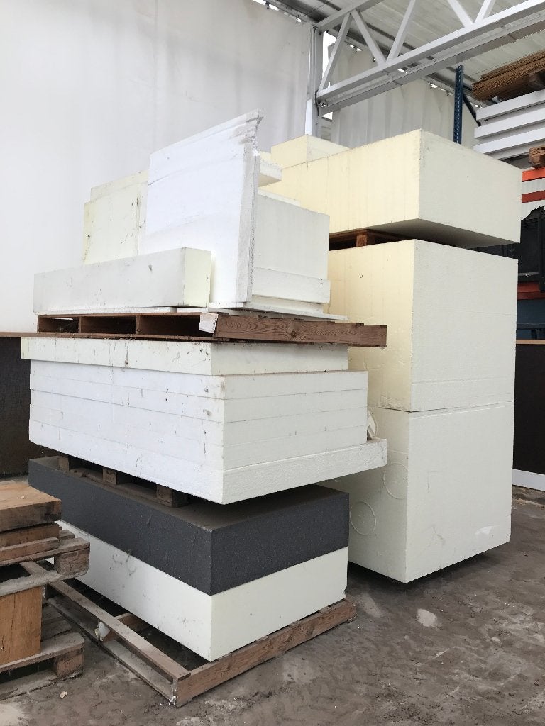 EPS (piepschuim) platen en blokken, Ophalen, 12 cm of meer, Zo goed als nieuw, 15 m² of meer