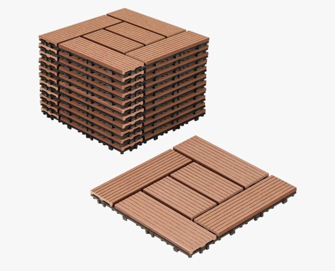 Kunststof Terrastegels 30x30 cm, Tuin en Terras, Ophalen of Verzenden, Nieuw, Kunststof