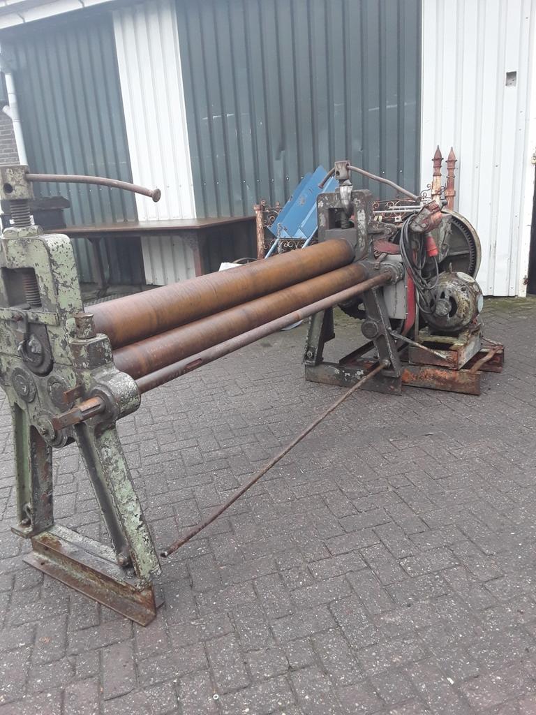 Zware 3 rollen wals, Ophalen