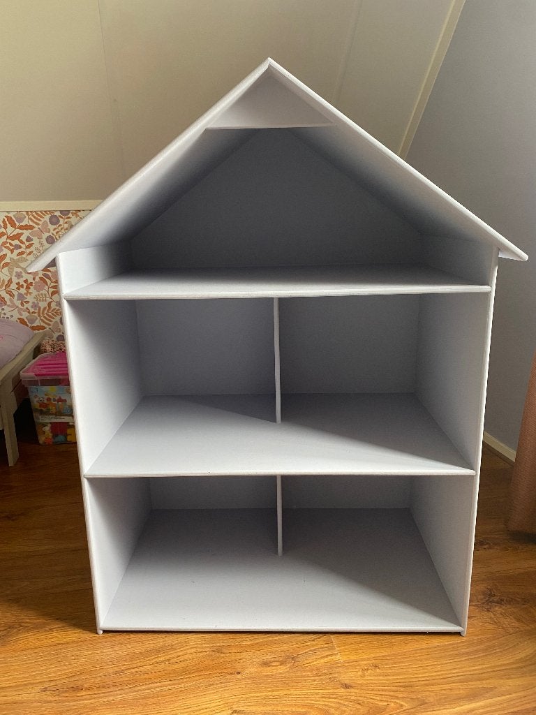 Groot Poppenhuis Lila, Ophalen, Gebruikt, Poppenhuis