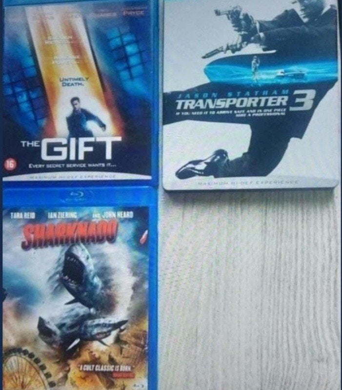 DVD Blu.RAIJ 3 STUKS VOOR 5.URO.OPHALEN, Ophalen, Zo goed als nieuw