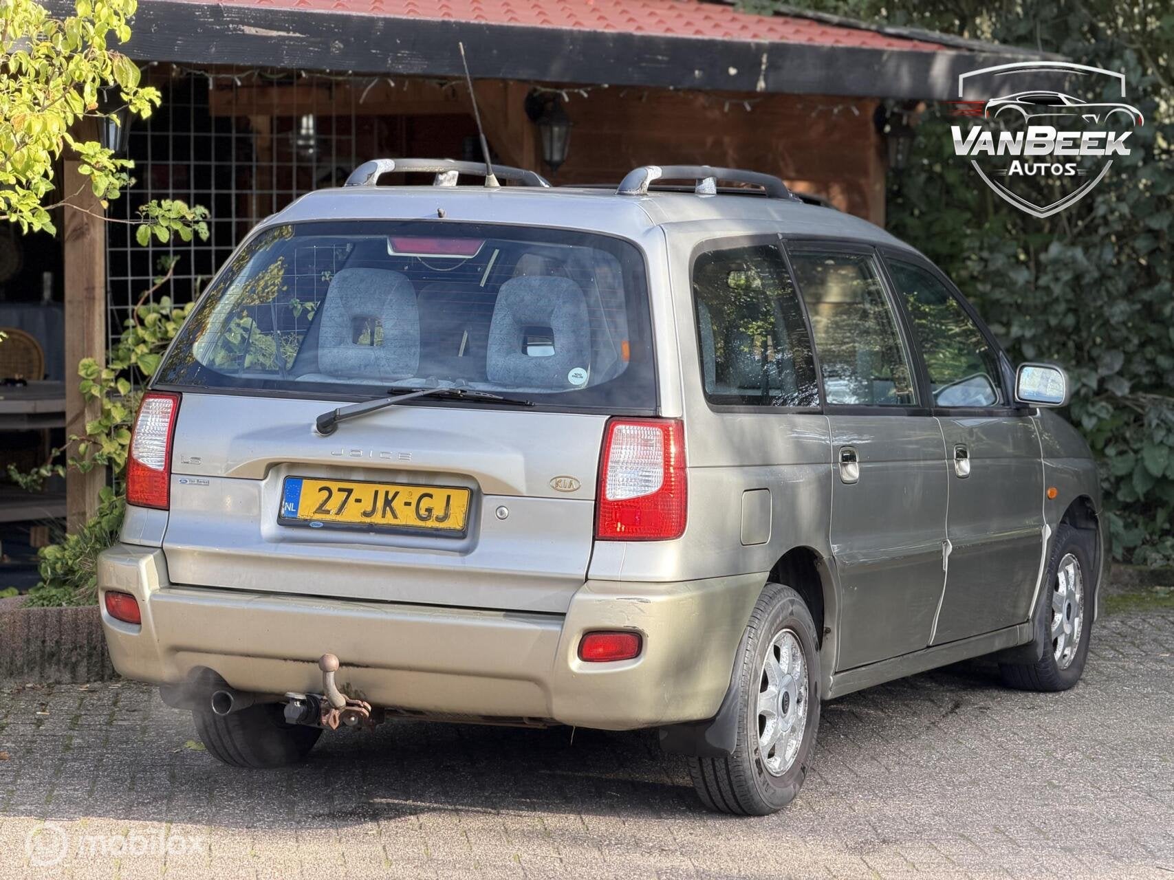 Kia Joice 2.0 LS Schuifdak Apk Climate 7 Persoons, Auto's, Voorwielaandrijving, 1325 kg, Gebruikt, 4 cilinders