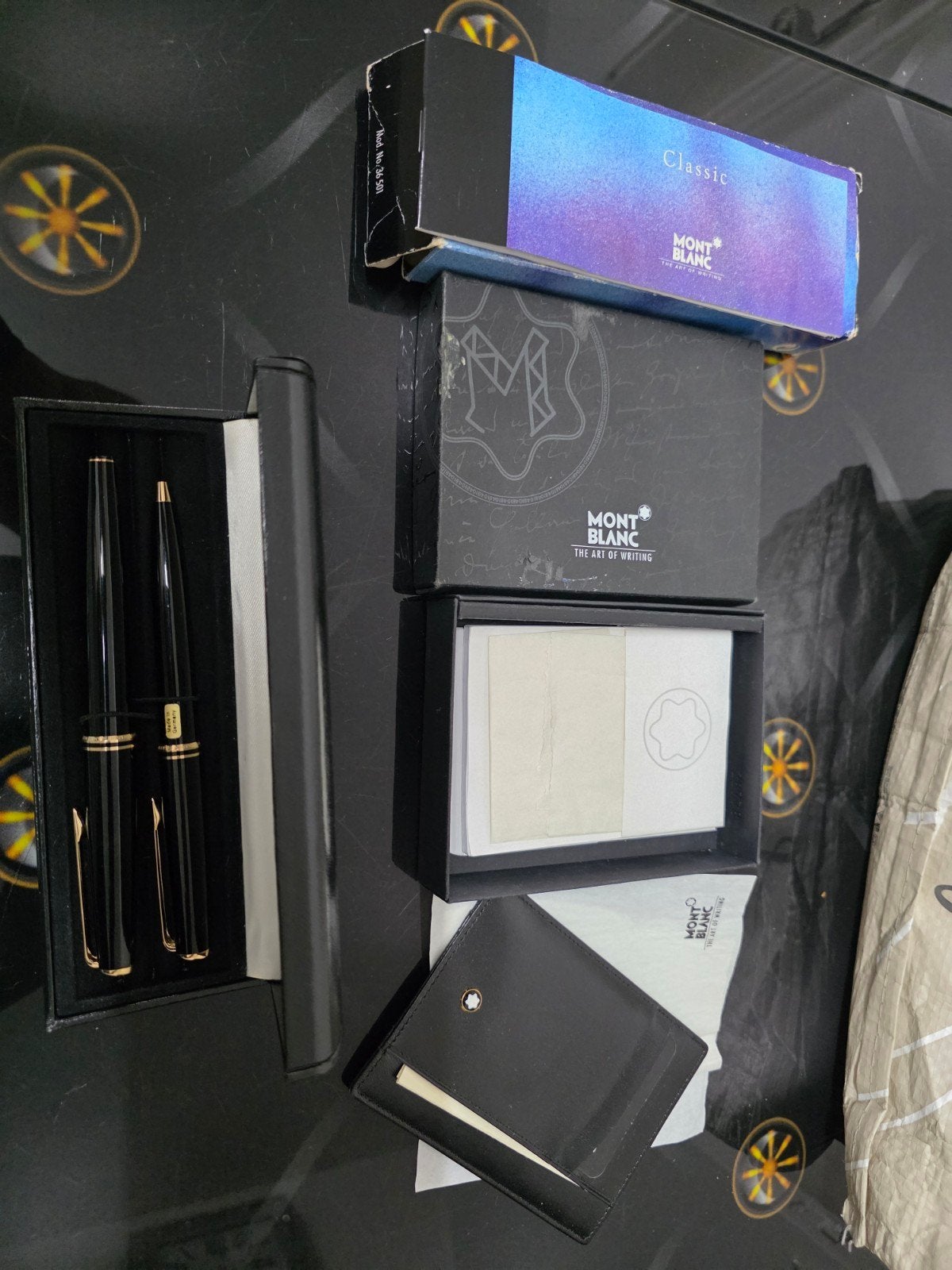 montblanc set, Ophalen of Verzenden, Overige typen