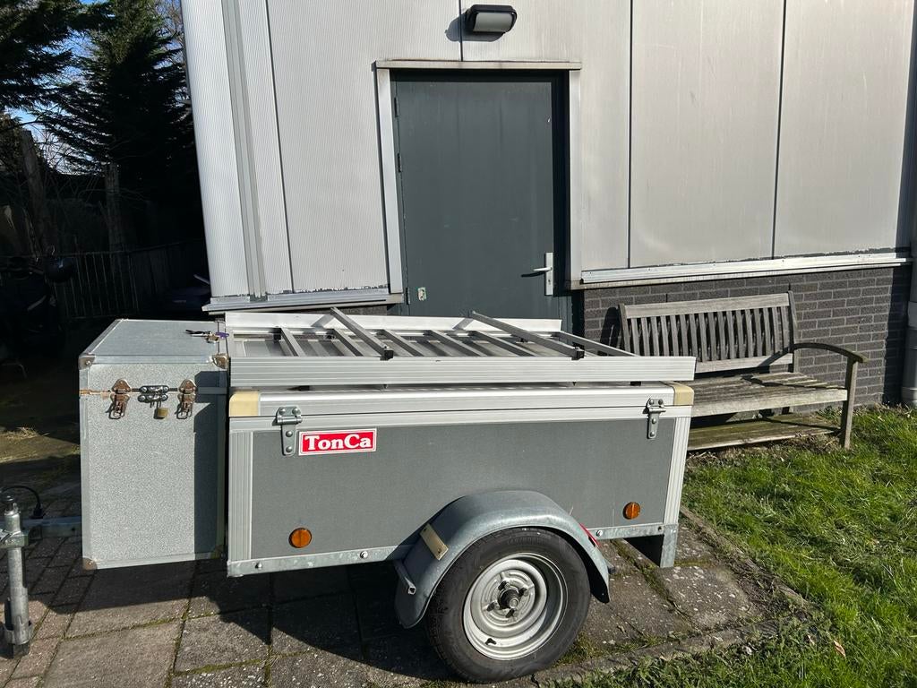 TonCa bagagewagen met imperiaal, Ophalen, Gebruikt