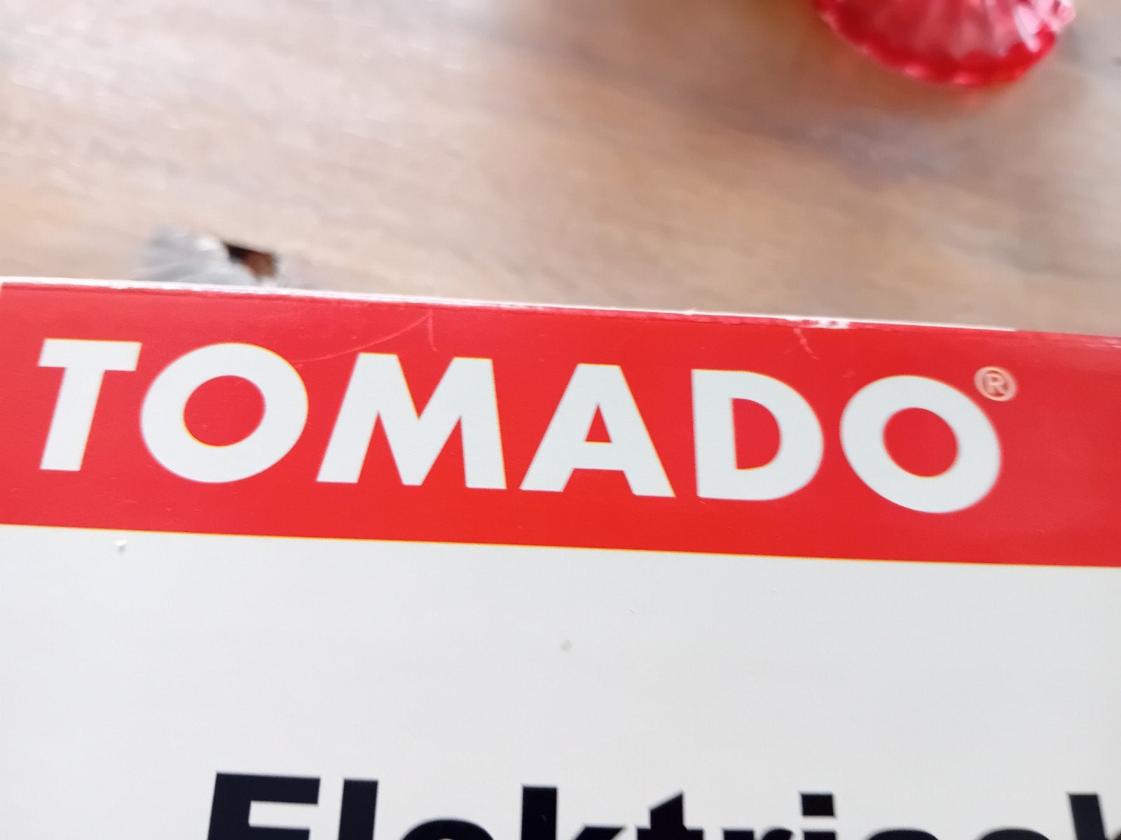 Tomado electrische deken  130 bij 75, Huis en Inrichting, Ophalen of Verzenden, Eenpersoons, Wit, Deken of Dekbed