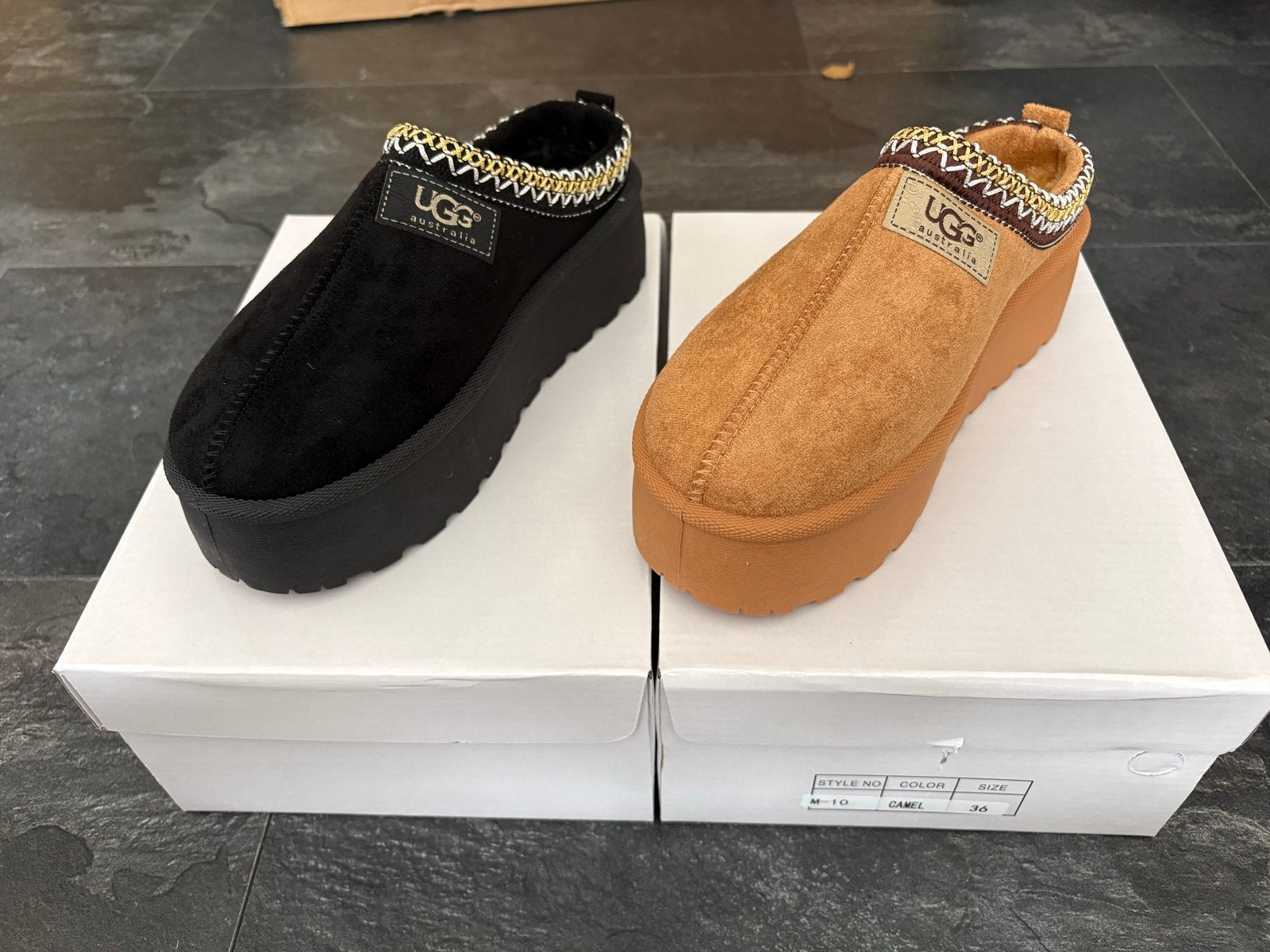Ugg Pantoffels - Comfort en Stijl voor Thuis, Bruin, Nieuw, Ophalen of Verzenden, Pantoffels of Sloffen