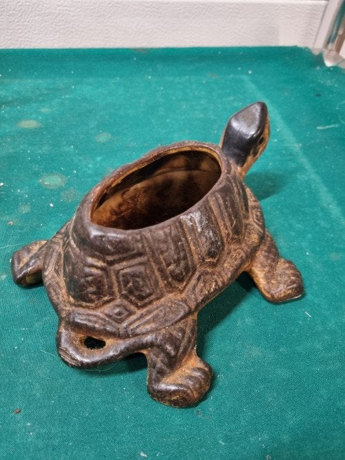 bloempot schildpad beeld vintage, Tuin en Terras, Ophalen of Verzenden, 'T Olde Gre-j, Info@toldegrej.nl, Endepoelstraat 20f Didam