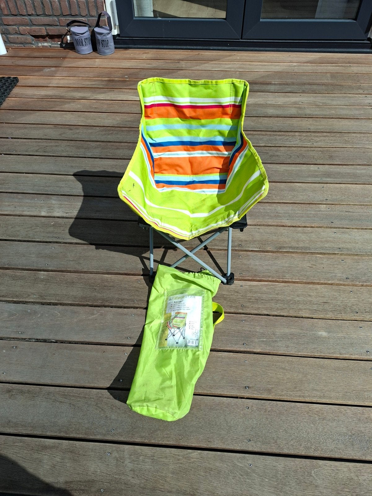 Leuke camping kinderstoel - op te halen in Uitgeest, Ophalen, Gebruikt