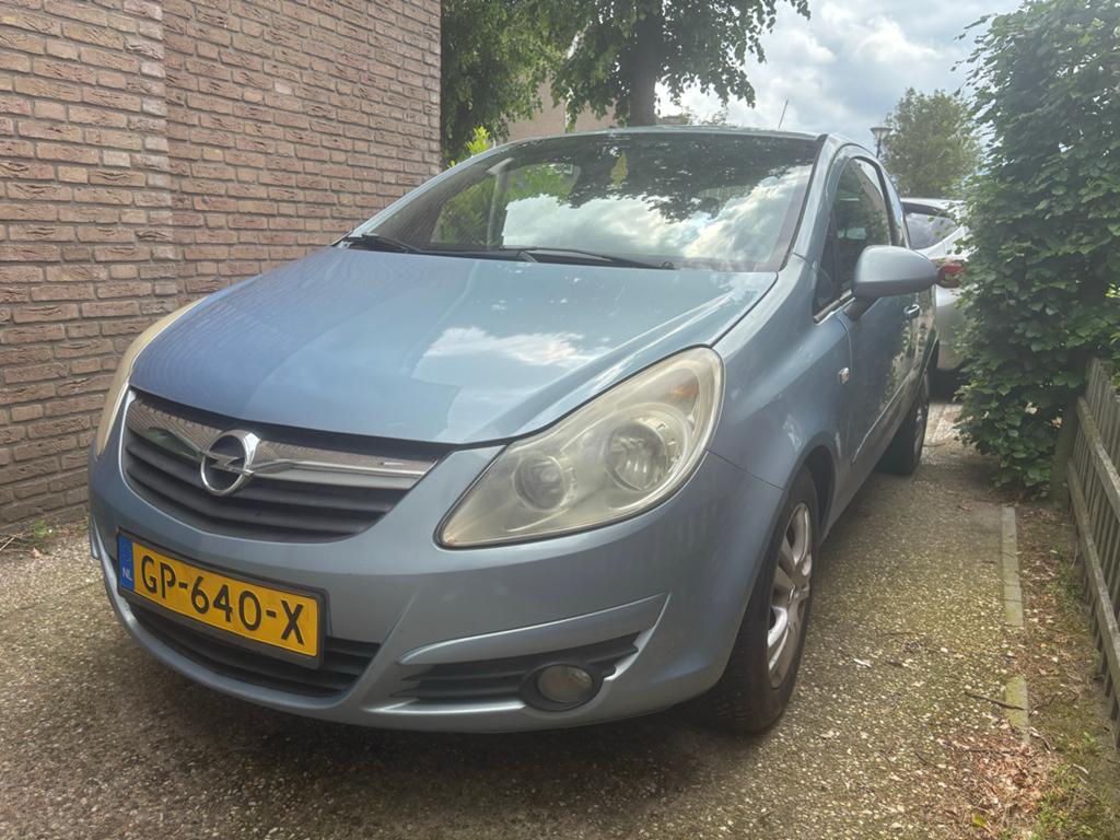Opel Corsa 1.2 16V 3D WR 2008 Blauw, Auto's, Opel, Particulier, Corsa, Benzine, B, Hatchback, Handgeschakeld, Geïmporteerd, Blauw
